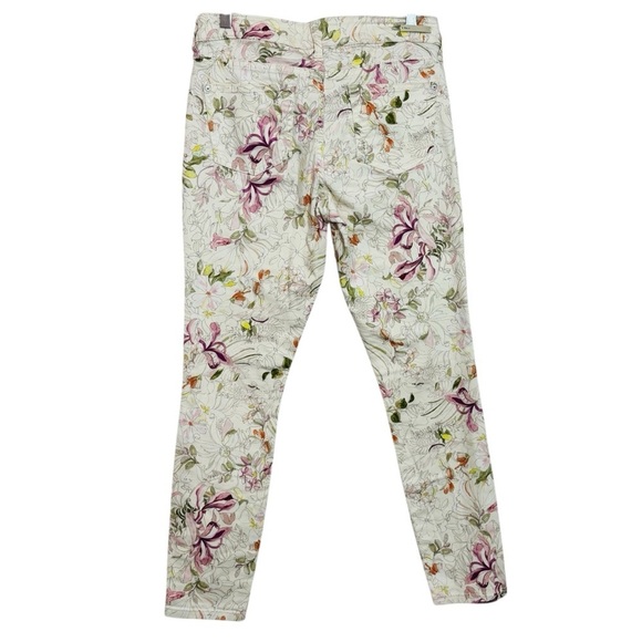 PILCRO AND THE LETTERPRESS - SIZE 29 - FLORAL PRINT - MID / HIGH RISE SKINNY B18 - Picture 4 of 14